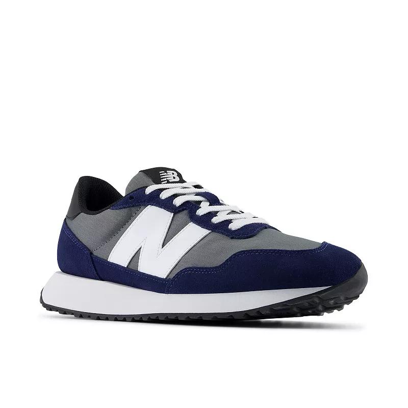 New Balance® 237 Men's Running Shoes, Size: 14, Castlerock Blue Product Image