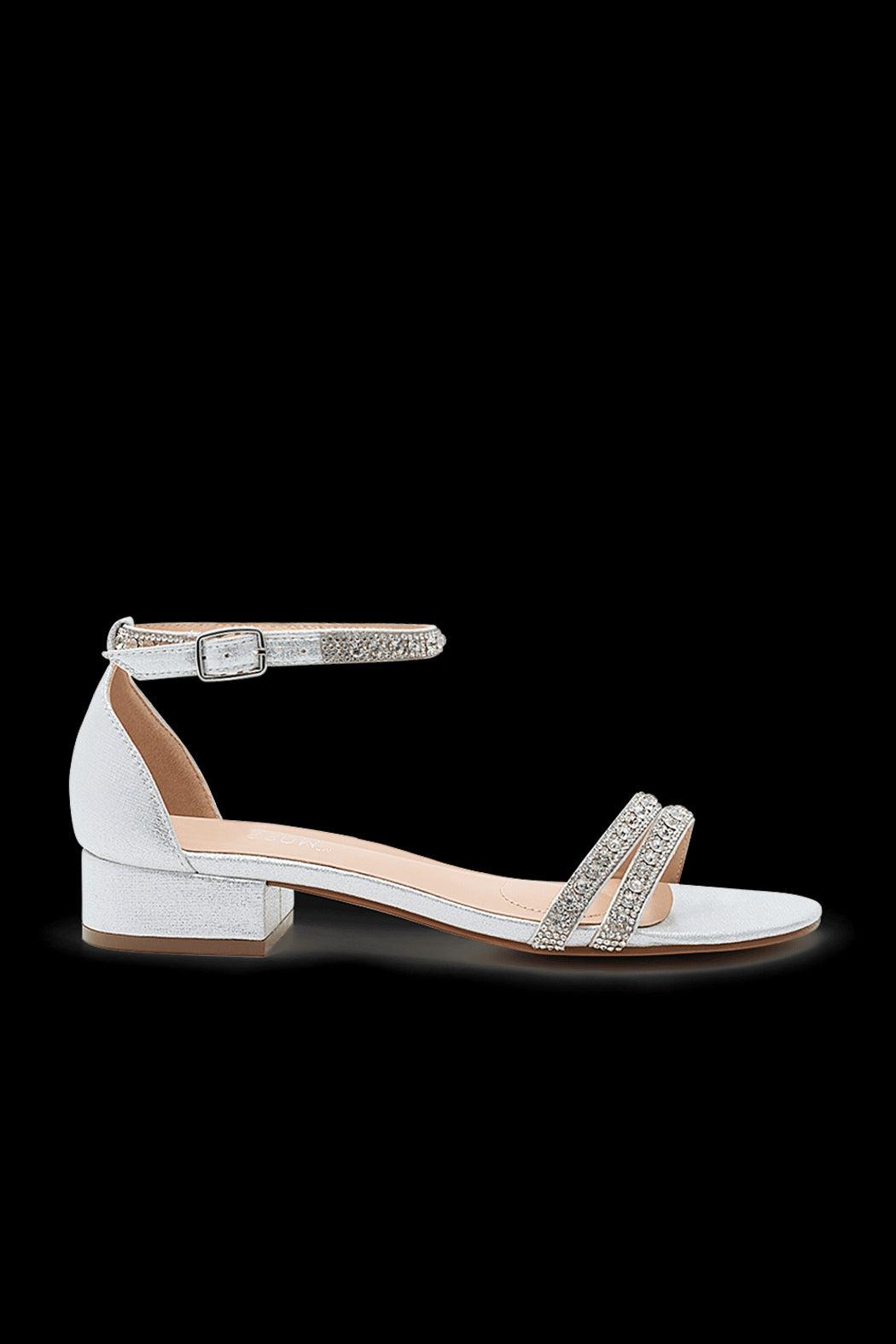 Rhinestone Block Heel Product Image