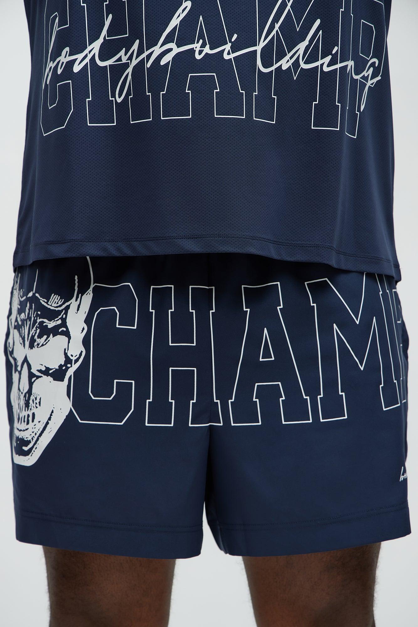 NY Champ Active Mid Short - Navy Product Image