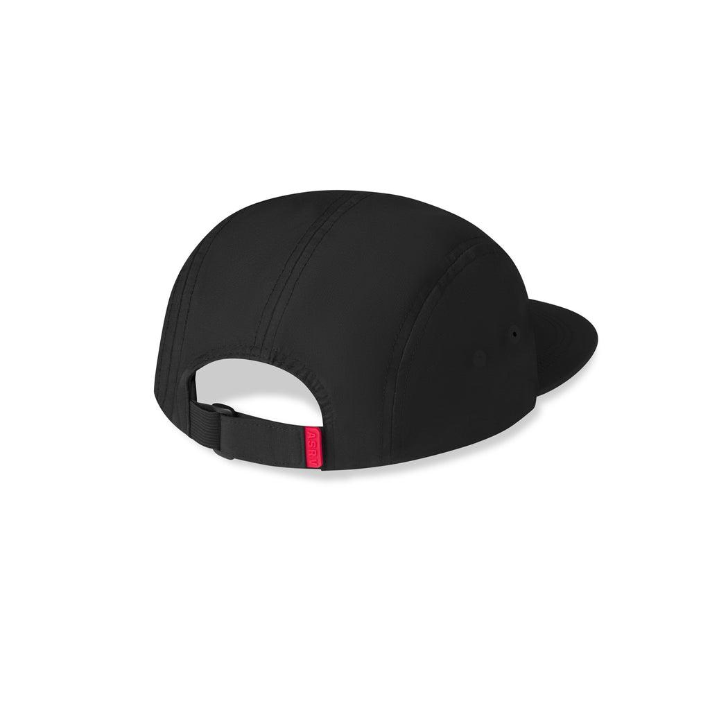 0814. 5-Panel Run Cap - Black Product Image