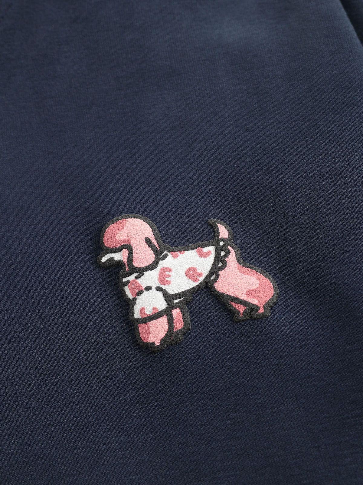 Aelfric Eden Cute Poodle Pullover Hoodie Product Image