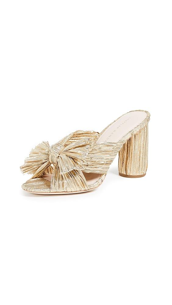 Loeffler Randall Penny Pleated Bow Sandals | Shopbop Product Image