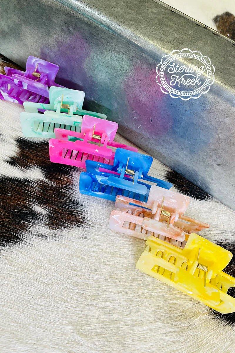 Last Night's Hair Claw Clips- 6 Colors Available* Product Image