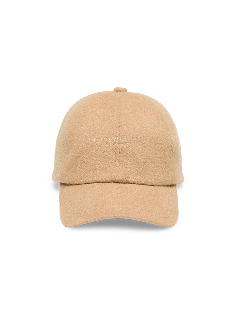 Womens Lo Logo-Embroidered Baseball Cap Product Image