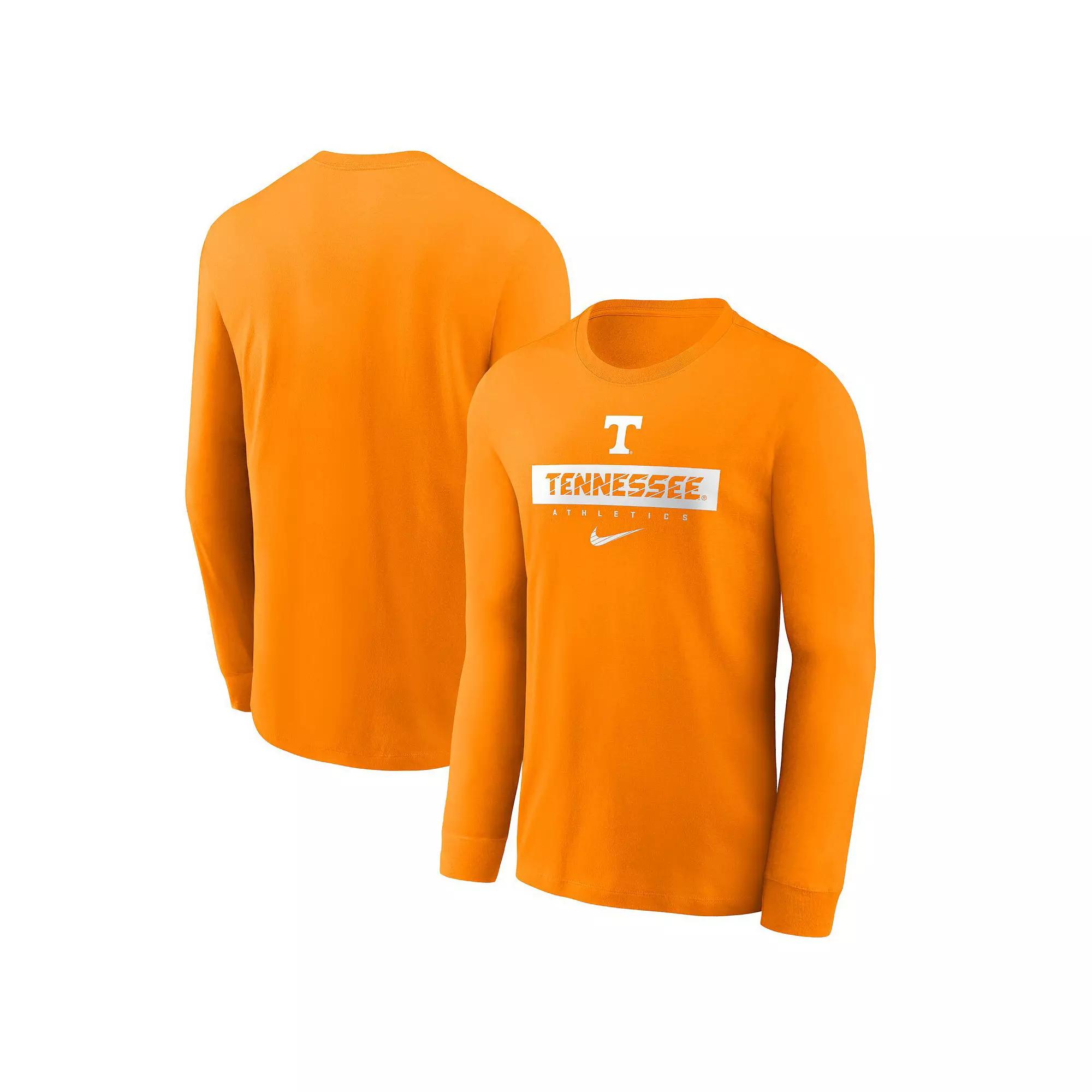 Men's Nike Tennessee Orange Tennessee Volunteers 2024 Sideline Legend Performance Long Sleeve T-Shirt,  Product Image