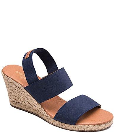 Andre Assous Womens Allison Strappy Espadrille Wedge Sandals Product Image