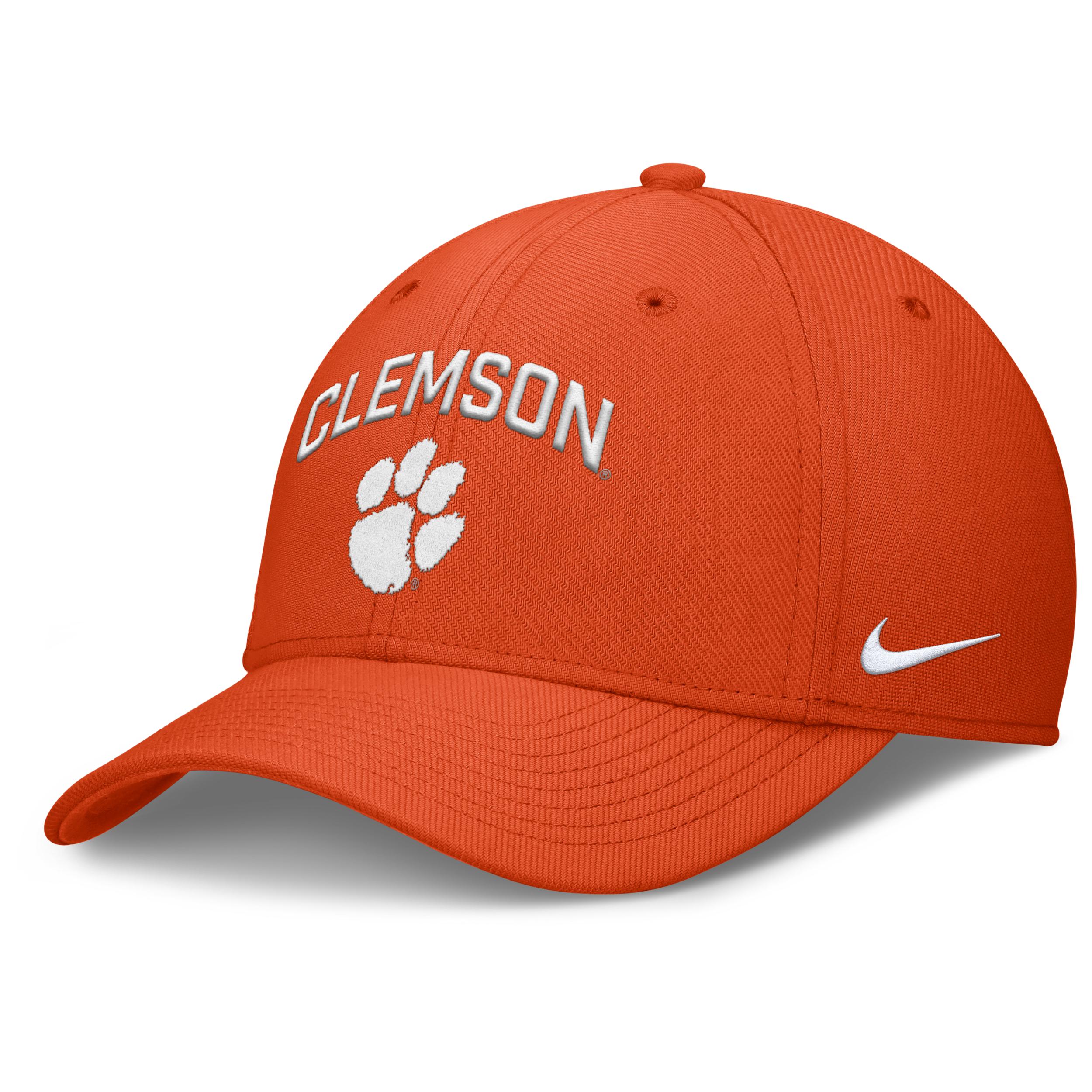 Clemson On-Field Rise Swoosh Men's Nike Dri-FIT College Hat Product Image