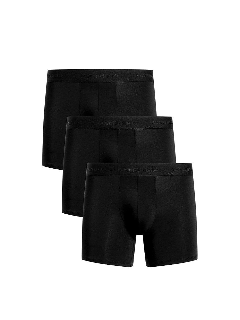 Mens Micro Modal Modern-Fit Boxer Brief 3-Pack Product Image