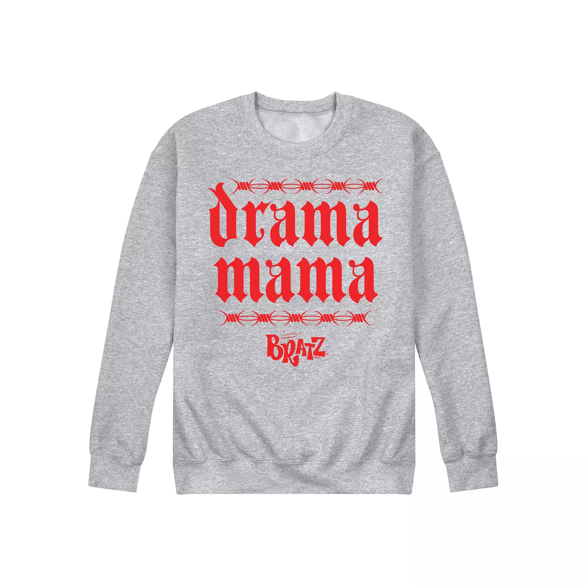 Men's Bratz Drama Mama Fleece Sweatshirt,  Product Image