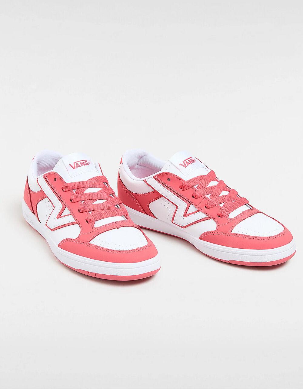 VANS Lowland CC Womens Shoes - WHT/PNK Product Image