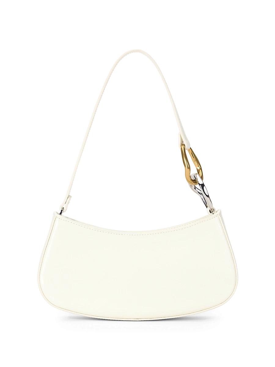 Womens Ollie Leather Shoulder Bag Product Image