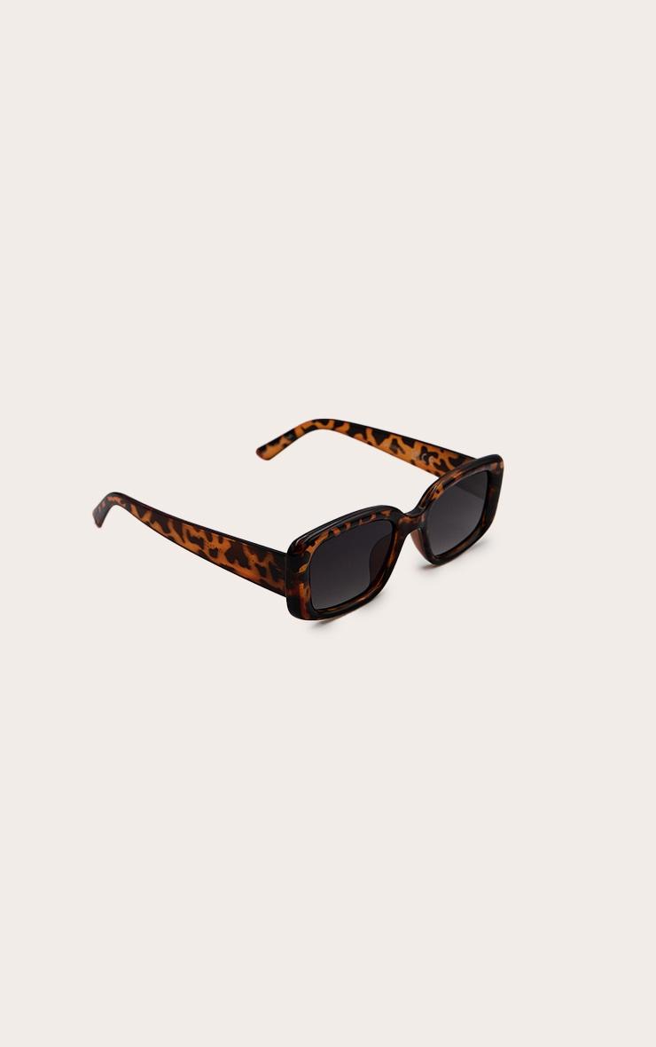 Tortoiseshell Square Sunglasses Product Image