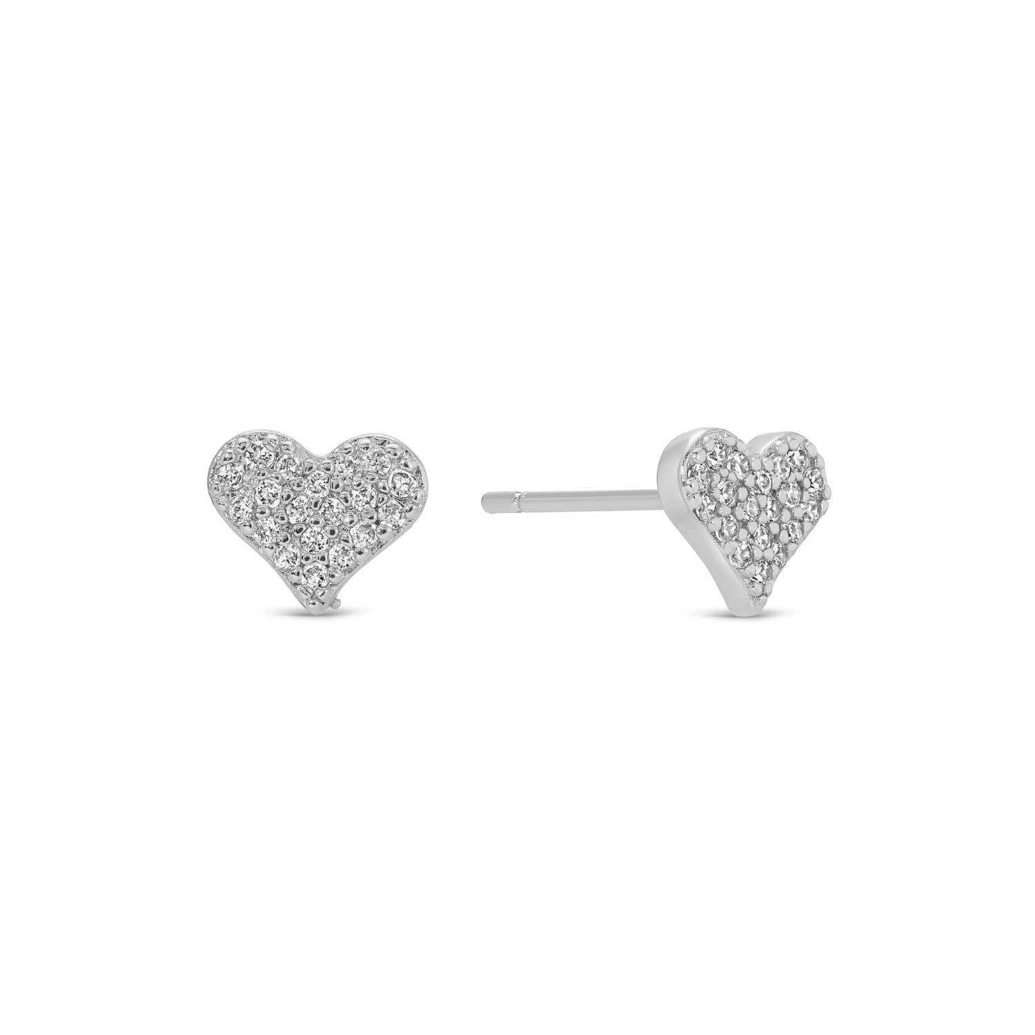 Heart Velvet Stud Gift Set Product Image