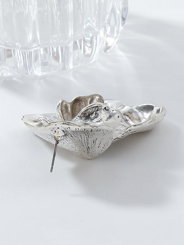 Flower Shape Drop Earrings Product Image