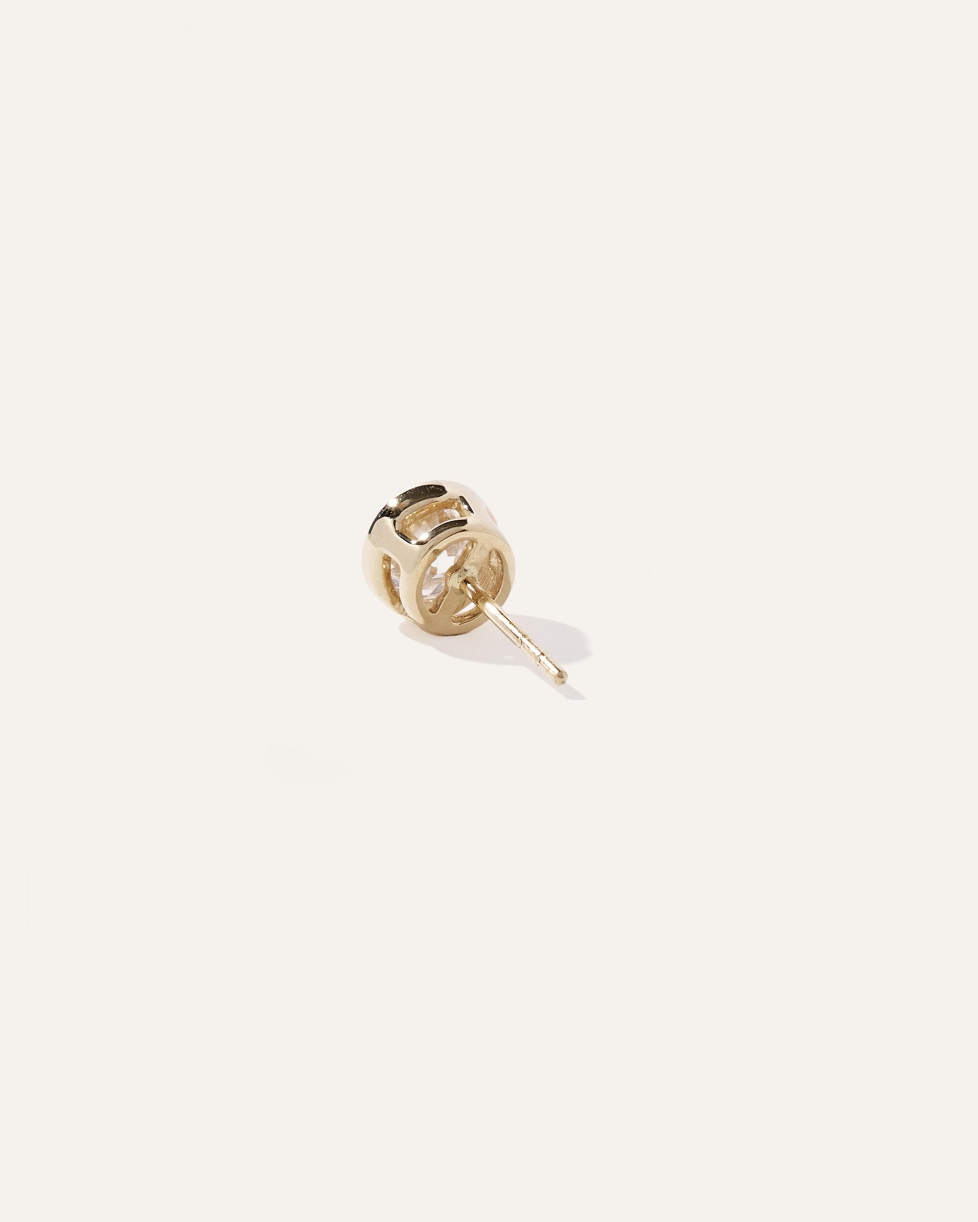 Quince | Women's 14K Gold Lab Grown Diamond Bezel Studs Product Image