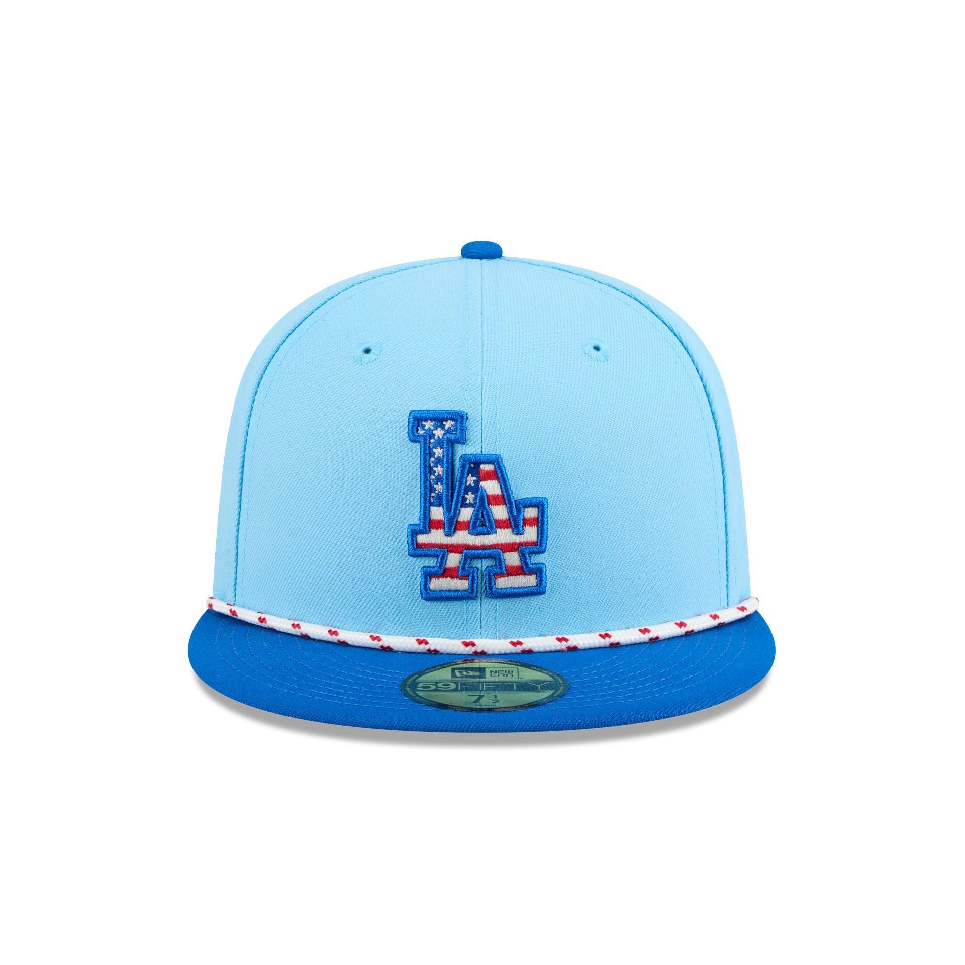 Los Angeles Dodgers Independence Day 2025 59FIFTY Fitted Hat Male Product Image