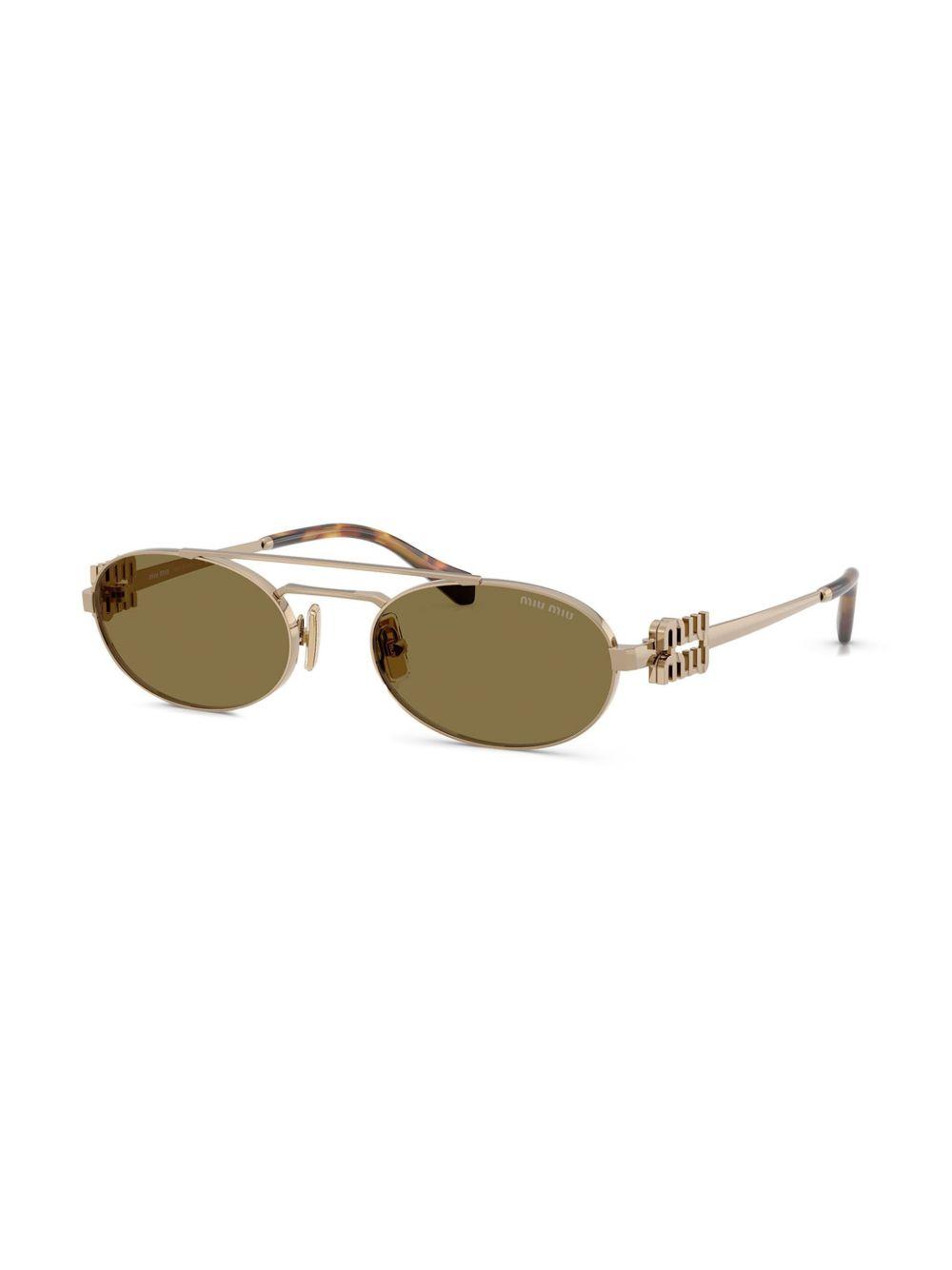 Mens Gancini Evolution Metal Rectangle Sunglasses Product Image