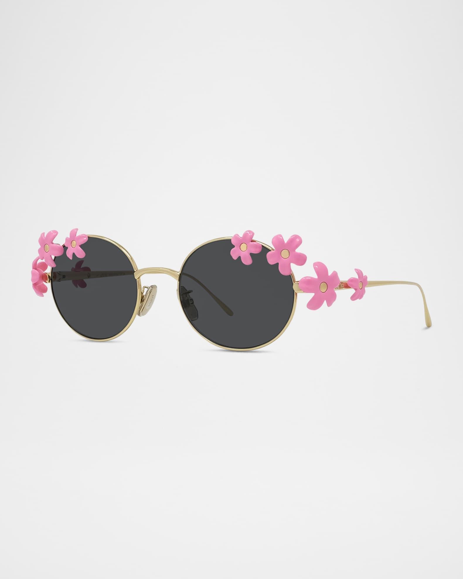 Signature Floral Metal Sunglasses Product Image