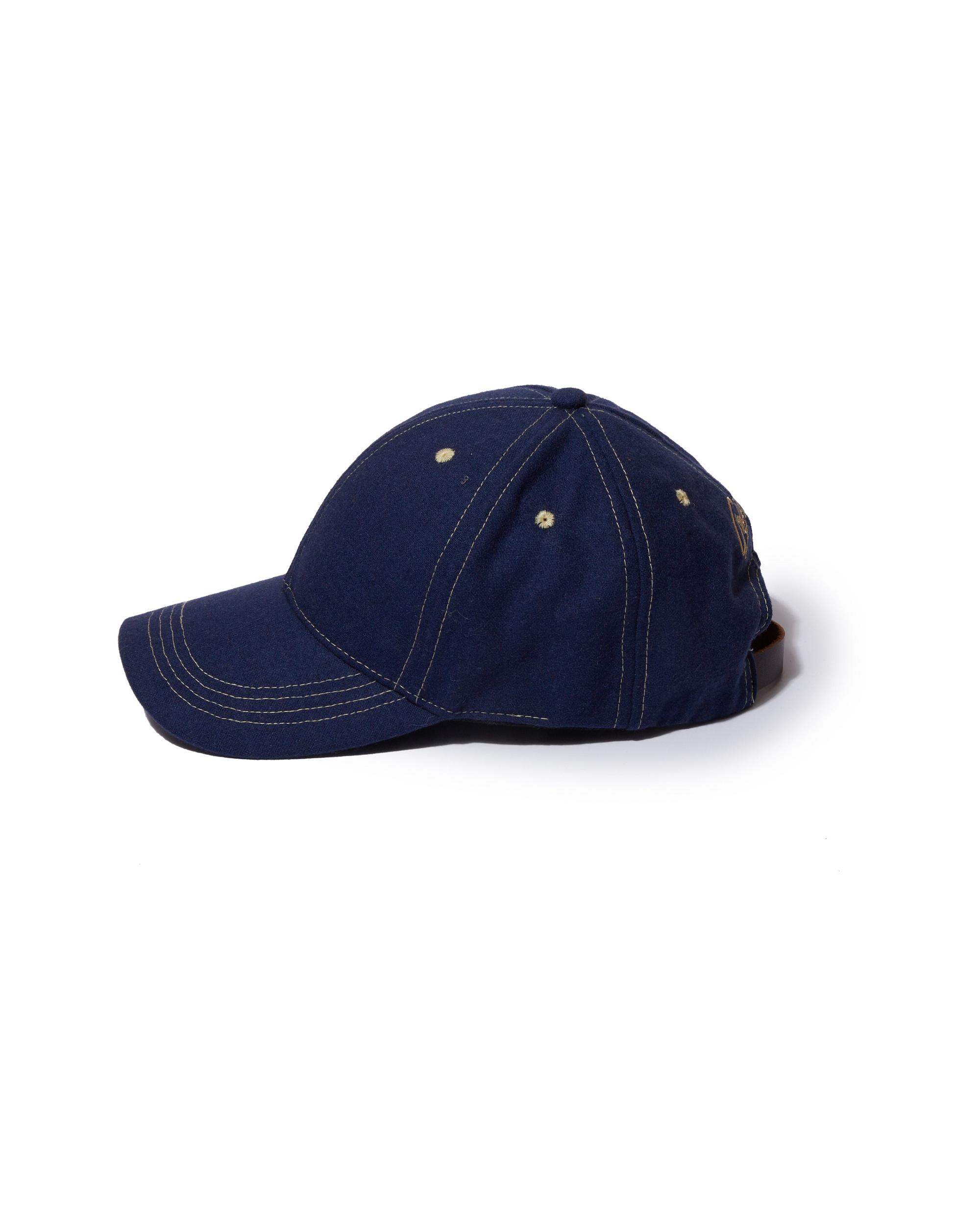Grayers Logo Wool Baseball Cap - Deep Blue Product Image