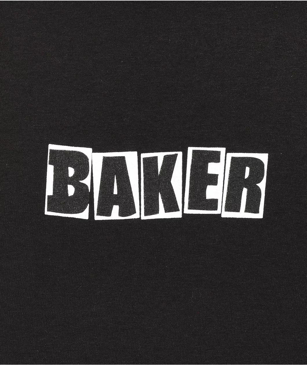 Baker Brand Logo Black & White T-Shirt Product Image