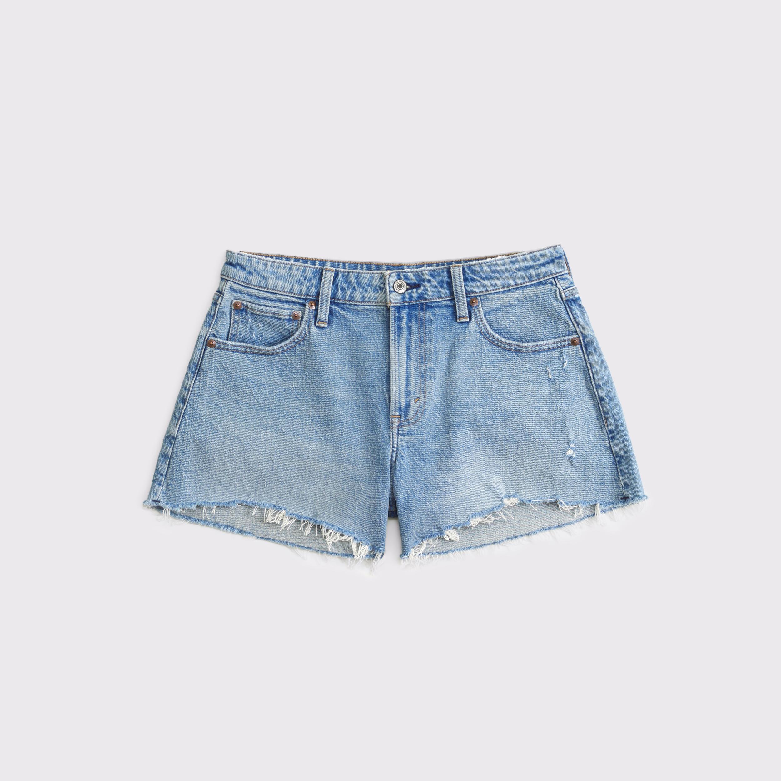 Curve Love Mid Rise A-Line Short Product Image