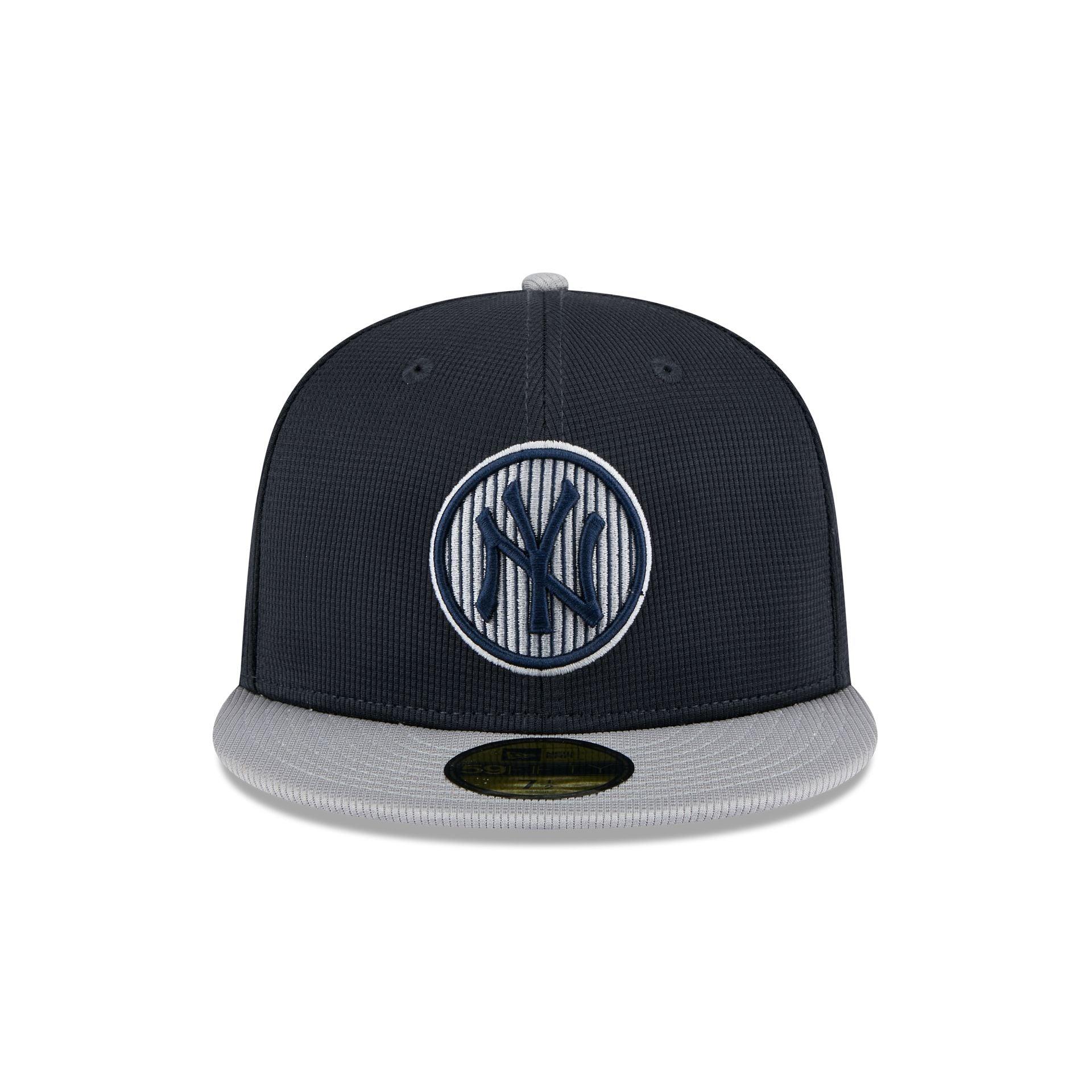 New York Yankees 2025 Batting Practice Gray 59FIFTY Fitted Hat Male Product Image