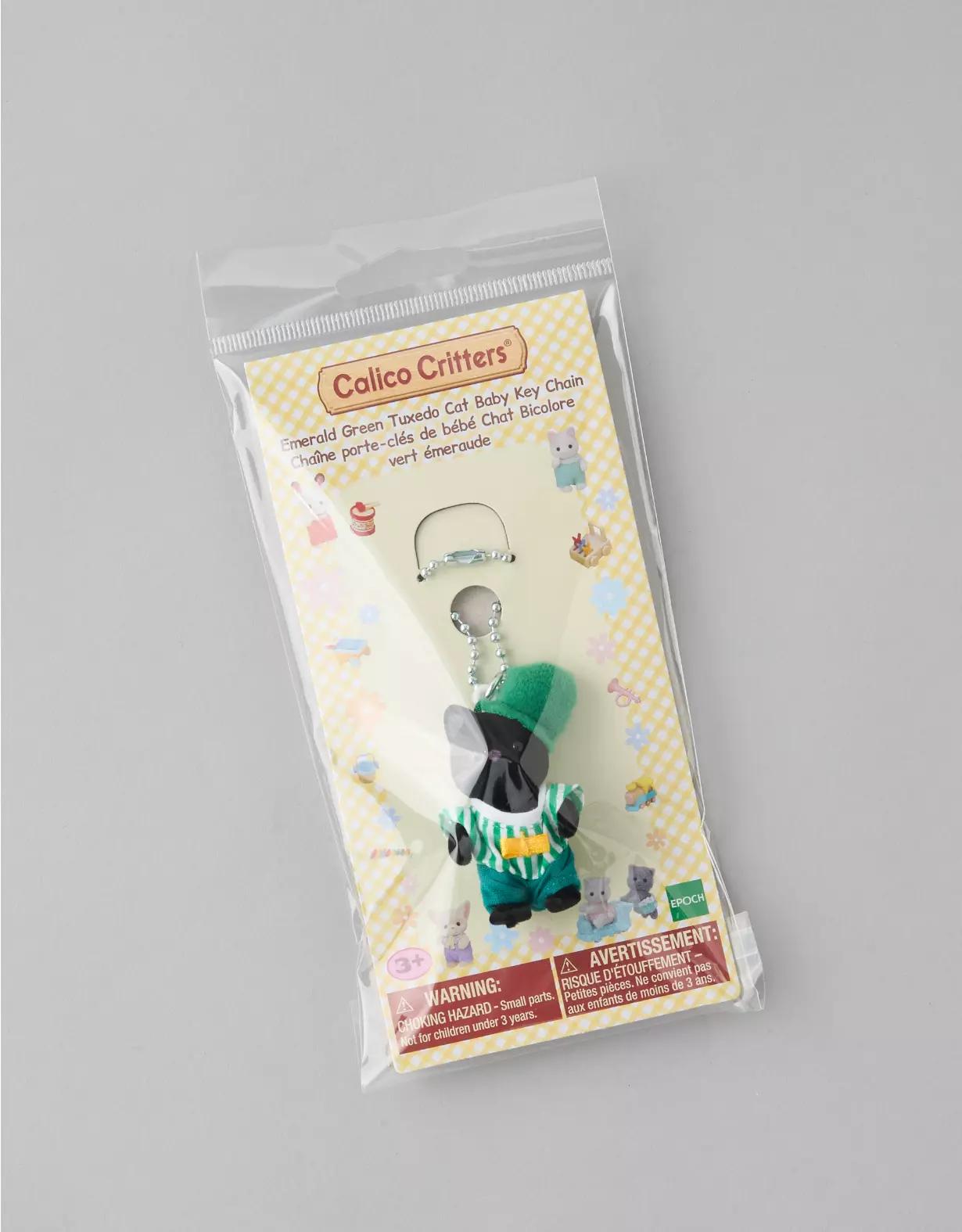 Calico Tuxedo Cat Keychain  Product Image