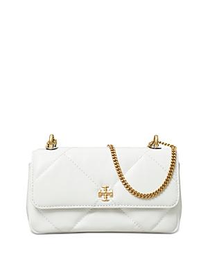 Tory Burch Mini Kira Diamond Quilted Leather Flap Bag Product Image