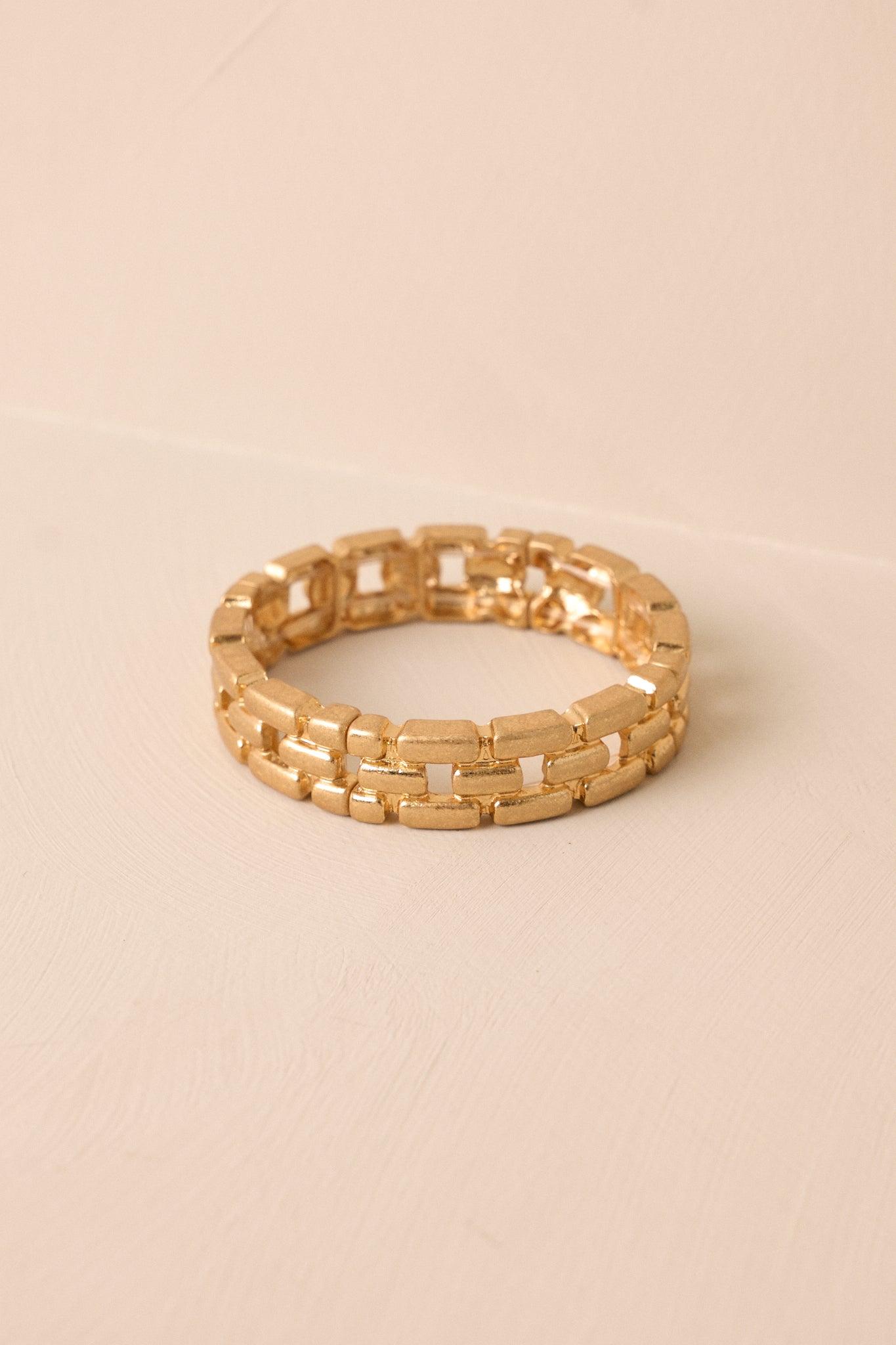 Dreamcatcher Sky Gold Chain Bracelet Product Image