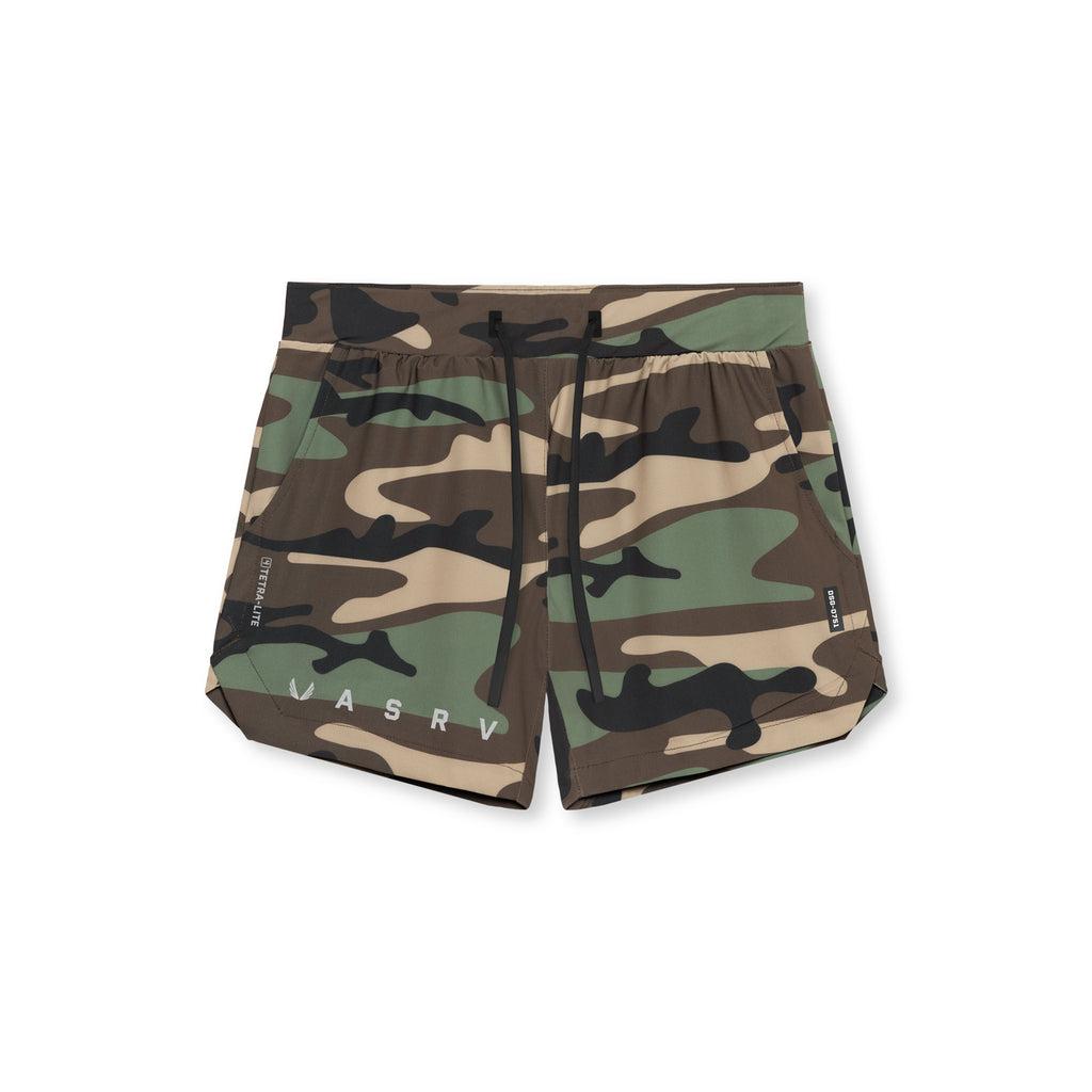 0751. Tetra-Lite® 5" Linerless Short - Woodland Camo "Classic" Product Image