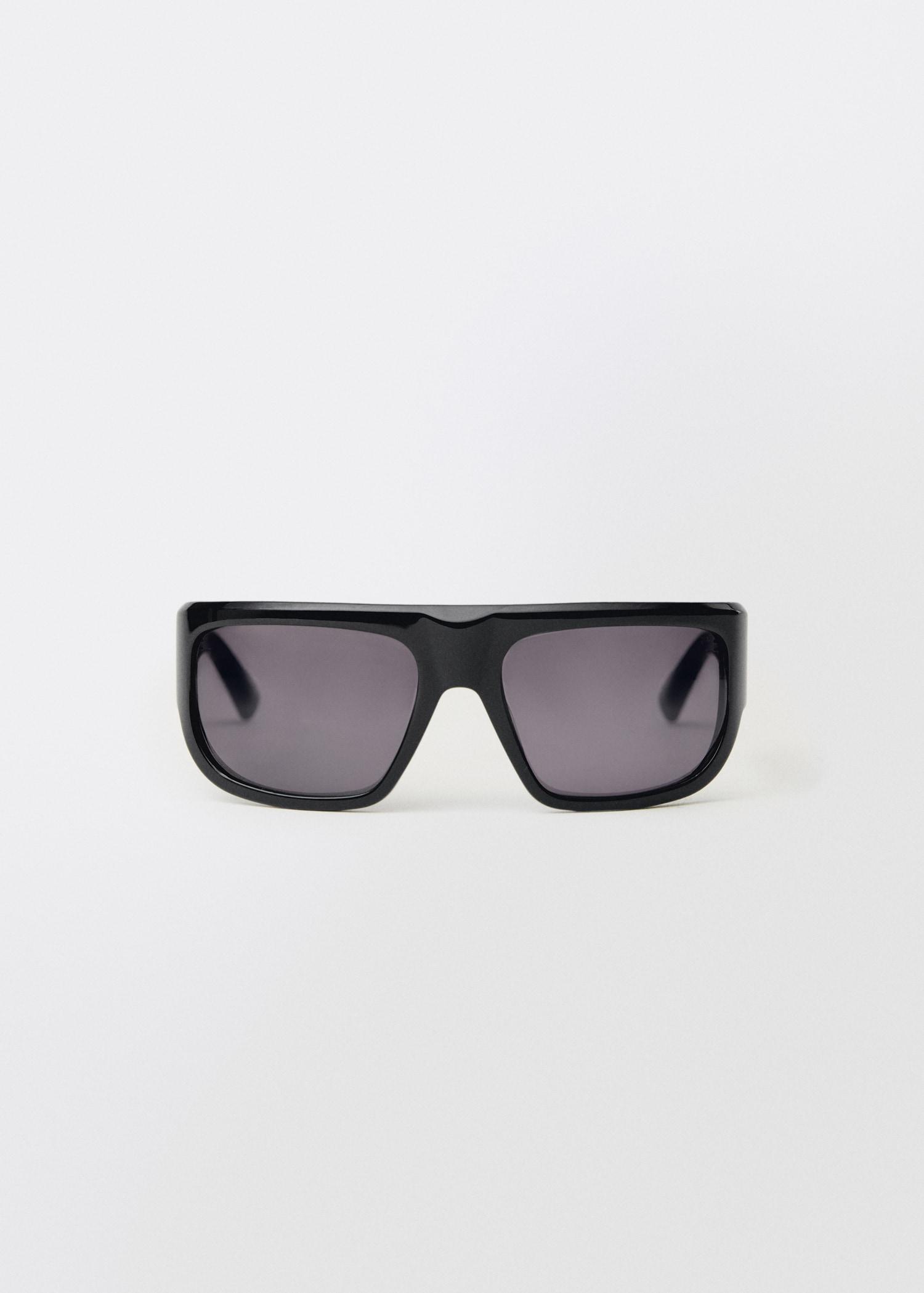 Rectangular-frame sunglasses - Women | MANGO USA Product Image