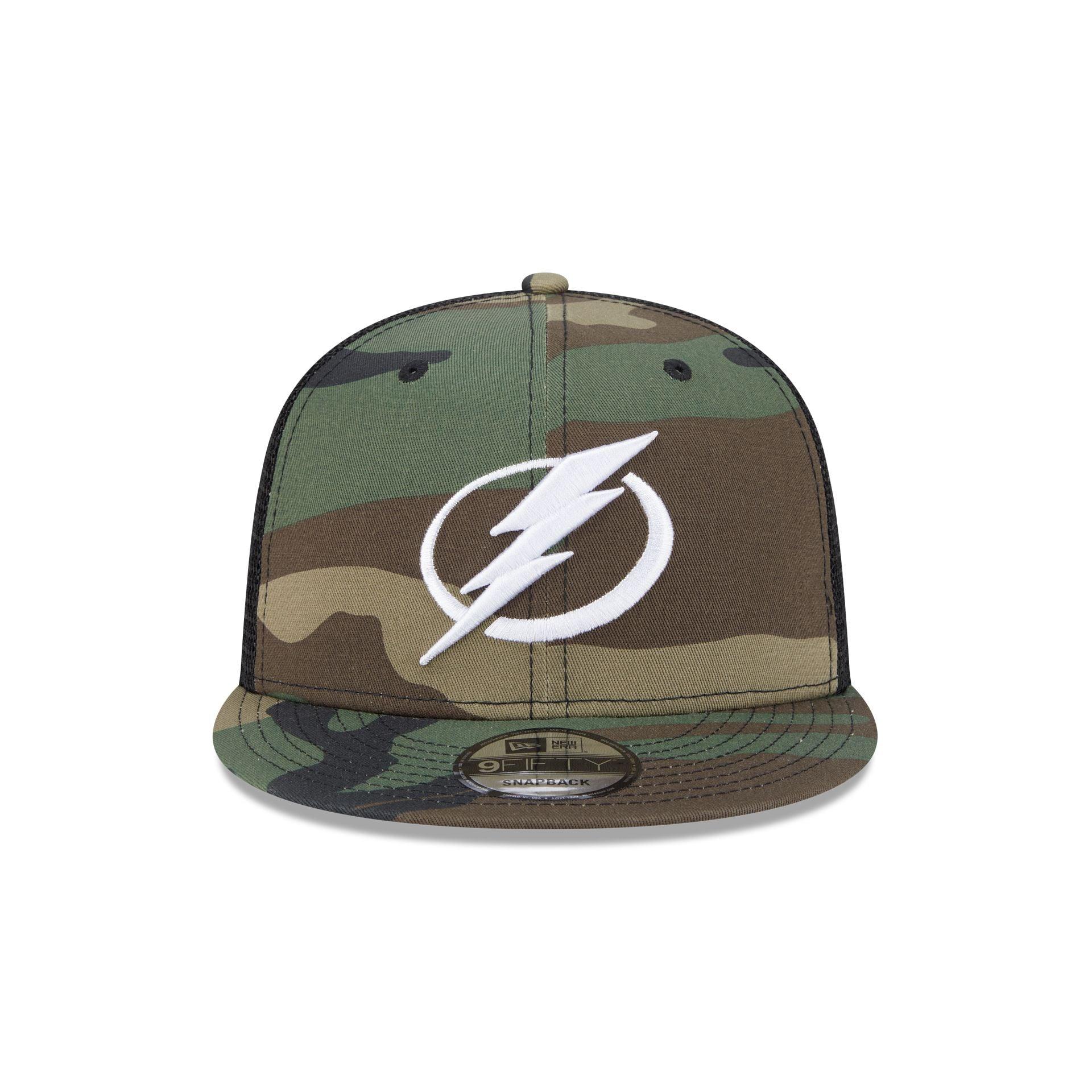 Tampa Bay Lightning Camo 9FIFTY Trucker Hat Male Product Image