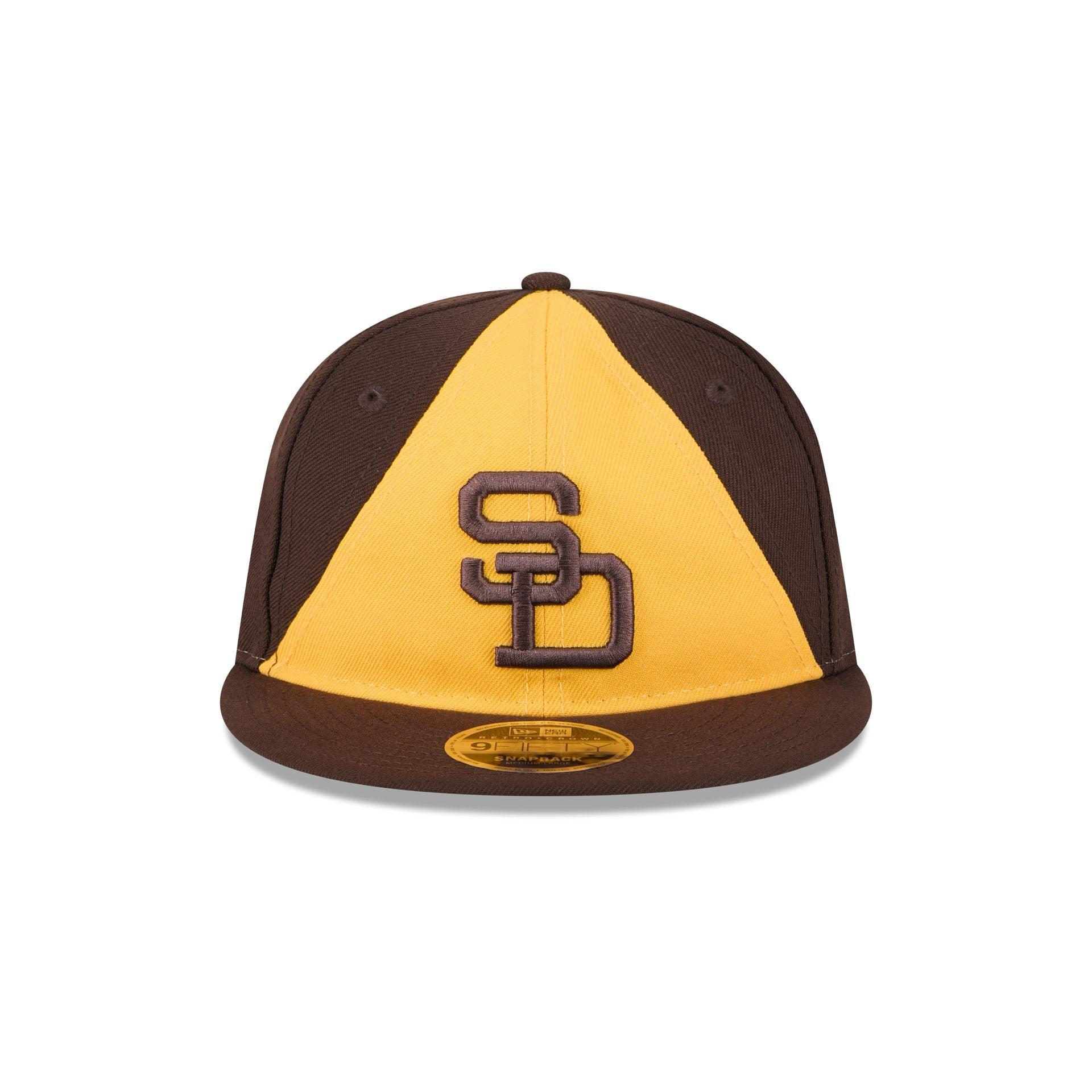 San Diego Padres Hall of Fame 2025 Retro Crown 9FIFTY Snapback Hat Male Product Image