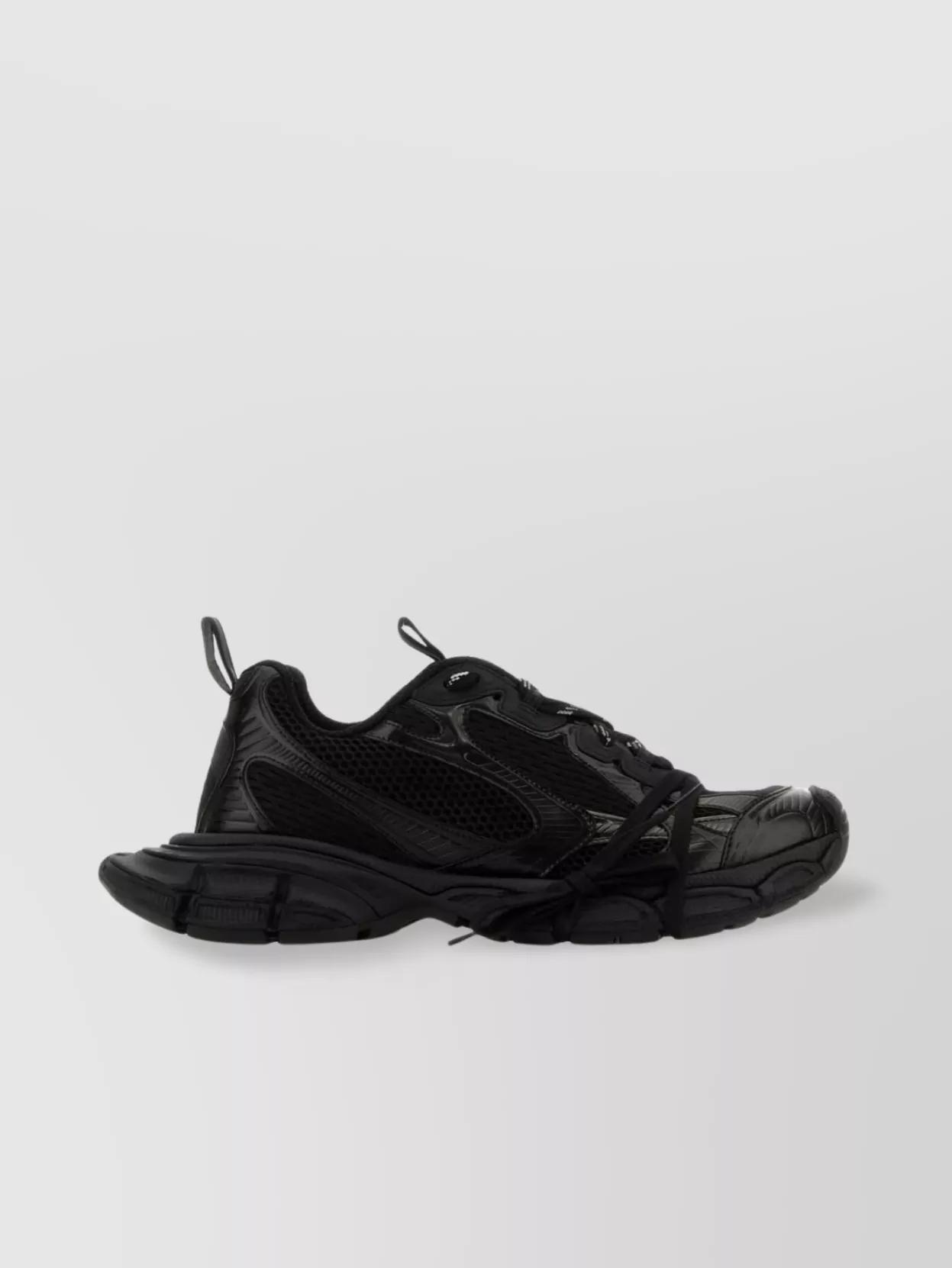 BALENCIAGA Men Black Mesh And Polyurethane 3xl Sneakers Product Image