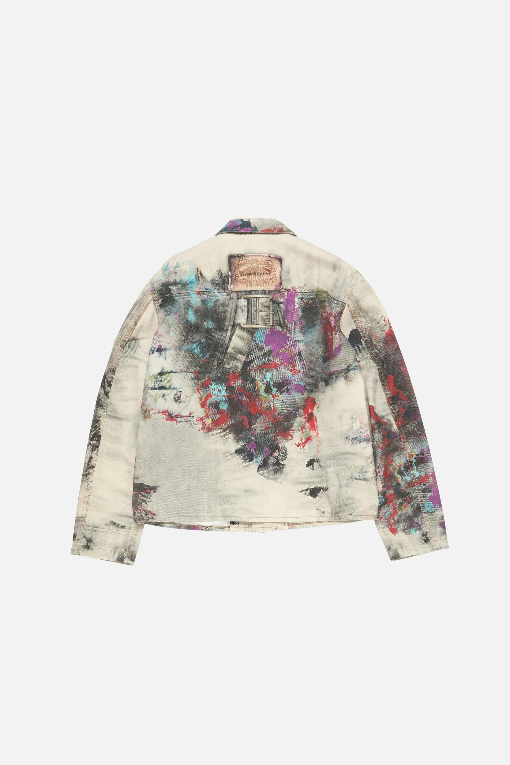 Jacket Trompe L'oeil Print Product Image