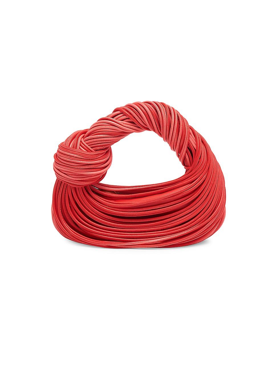 Womens Mini Jodie Tubular Leather Bag Product Image