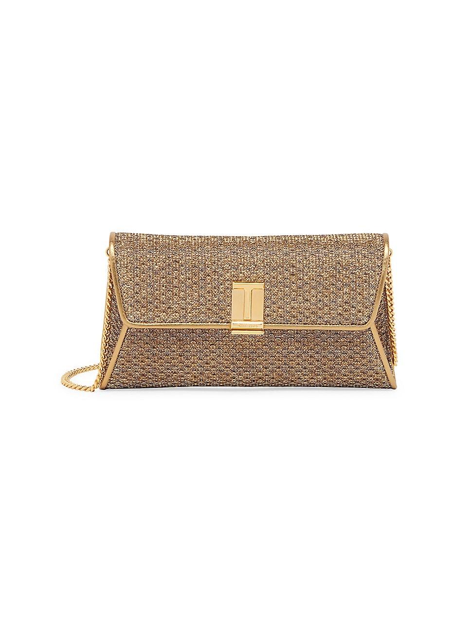 Nobile Clutch in Textured Fabric Product Image