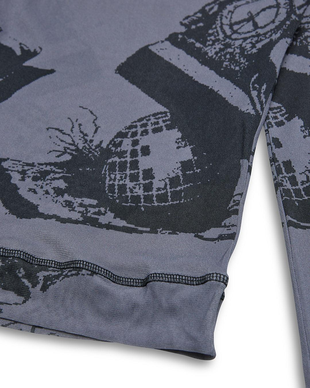 5-7-5 Mesh Long Sleeve Top - Boulevard Product Image