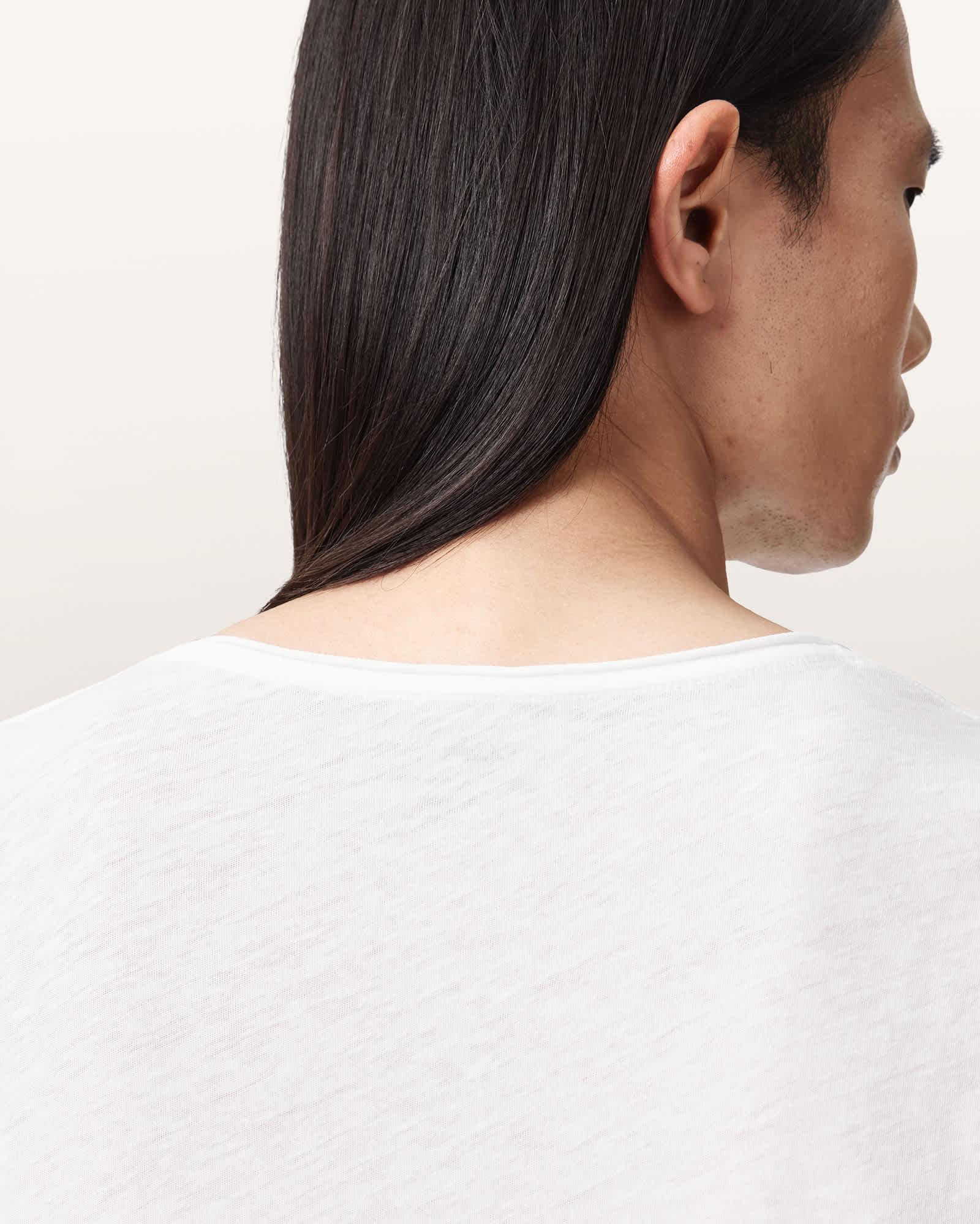 Graphite Graphic T-Shirt Optic White | ALLSAINTS US Product Image