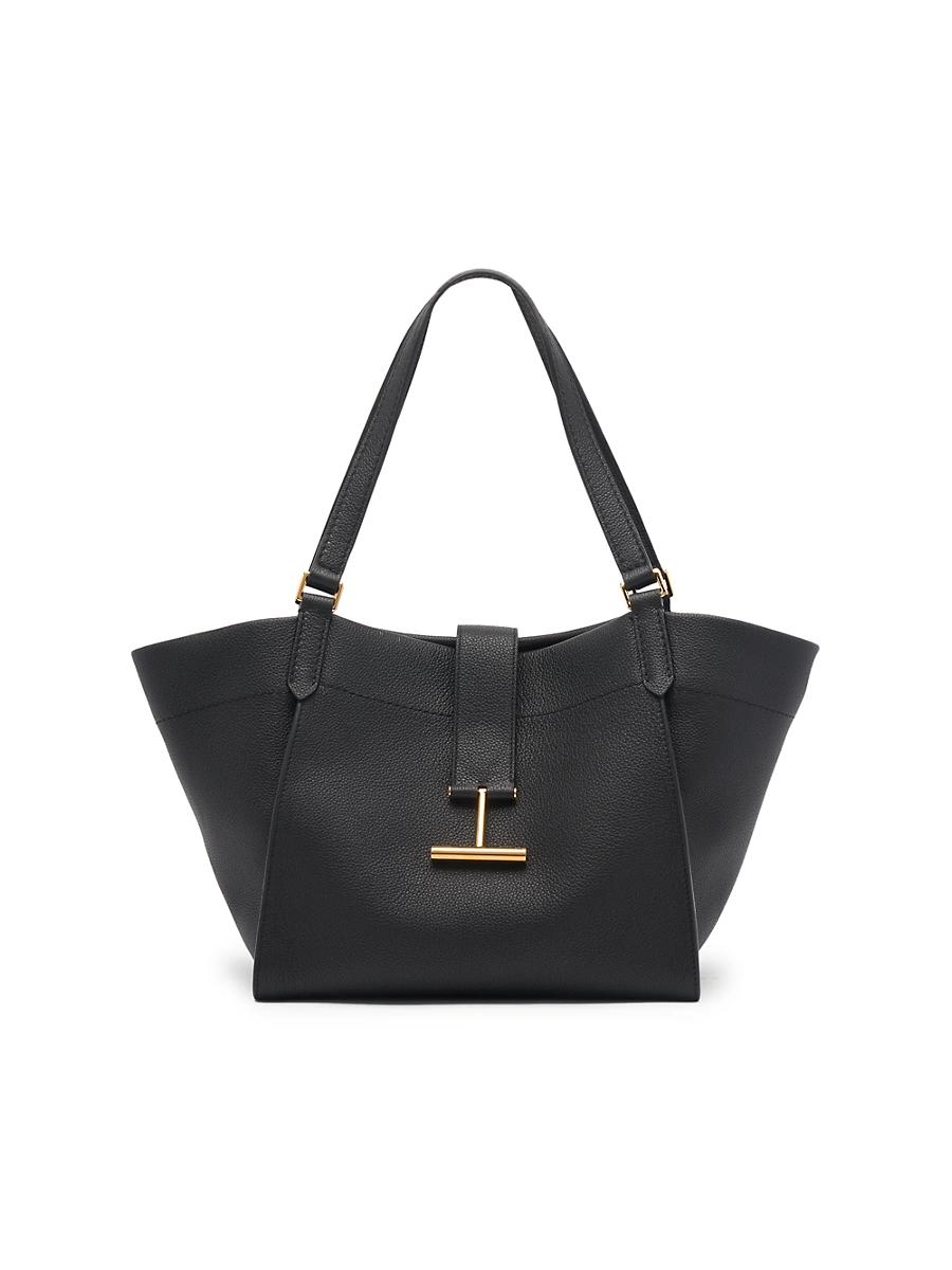 Tara Large Tote in Grained Leather Product Image