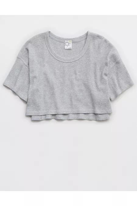 OFFLINE By Aerie Wow! Waffle Scoop T-Shirt Women's Product Image