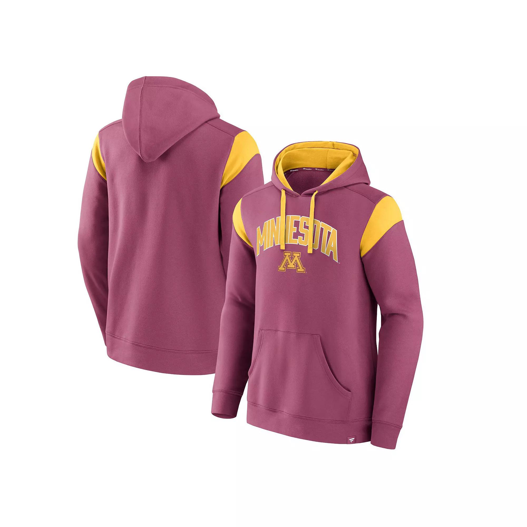 Men's Fanatics Branded Maroon Minnesota Golden Gophers Game Over Pullover Hoodie, Size: Medium, Red Product Image