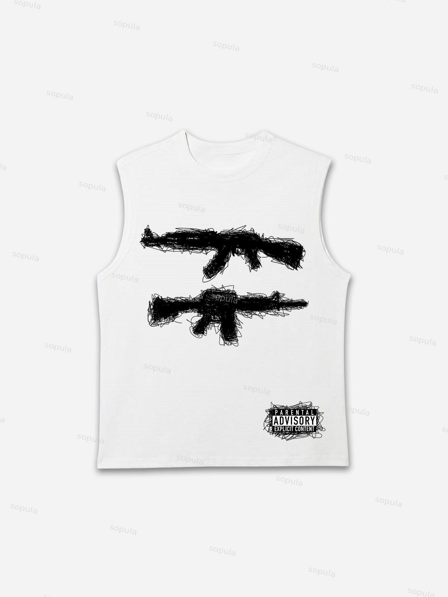 Need Peace Graphic Tank Top Product Image