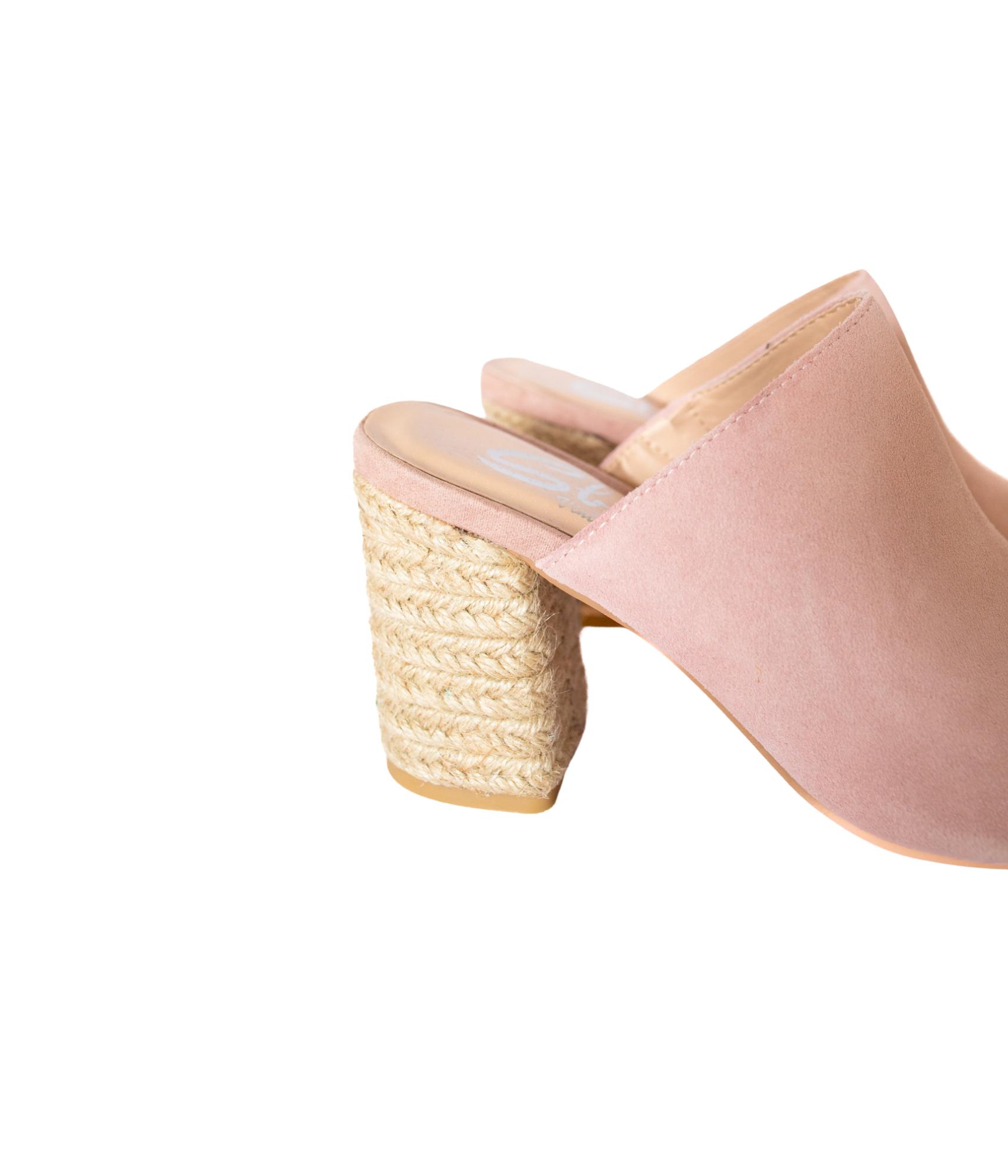 Helena Heeled Sandal in Ice Suede (Online Exclusive) Product Image