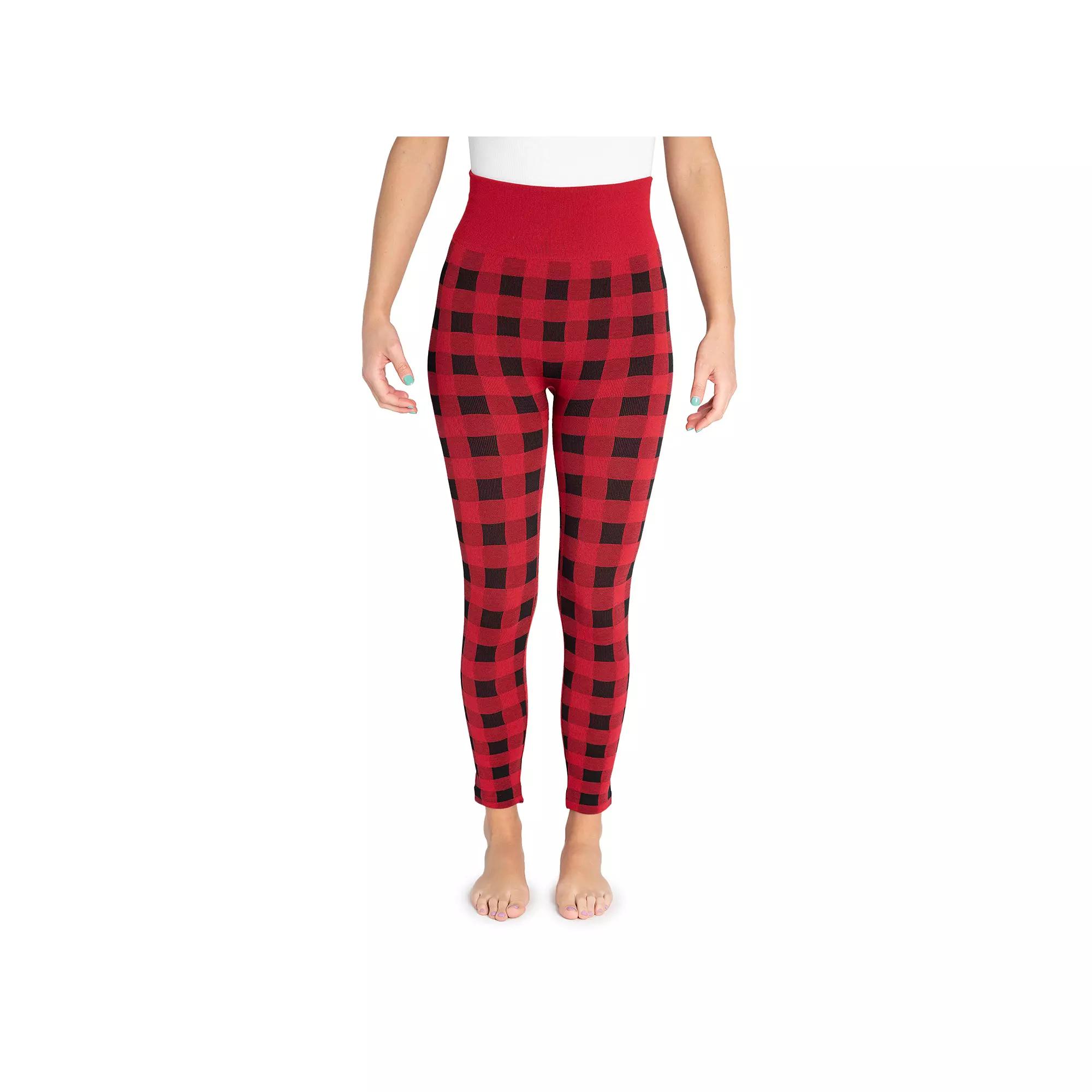 Women's MUK LUKS® Fleece Lined Regular Fit Leggings,  Product Image