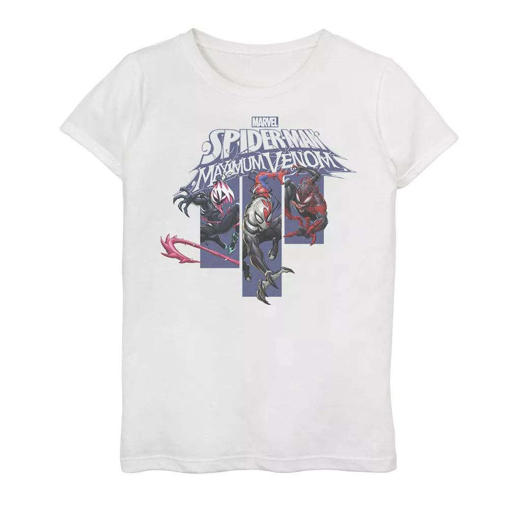 Girls 7-16 Marvel Spider-Man Maximum Venom Panels Graphic Tee, Girl's,  Product Image