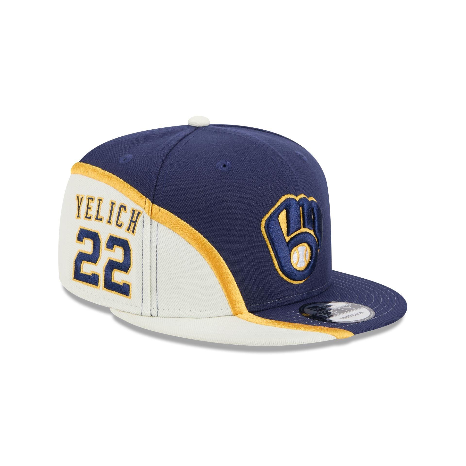 Milwaukee Brewers Christian Yelich 9FIFTY Snapback Hat Male Product Image