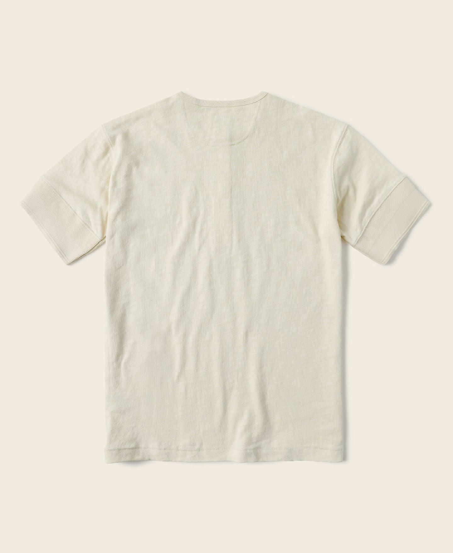 1890s Slub Cotton Henley T-Shirt Product Image