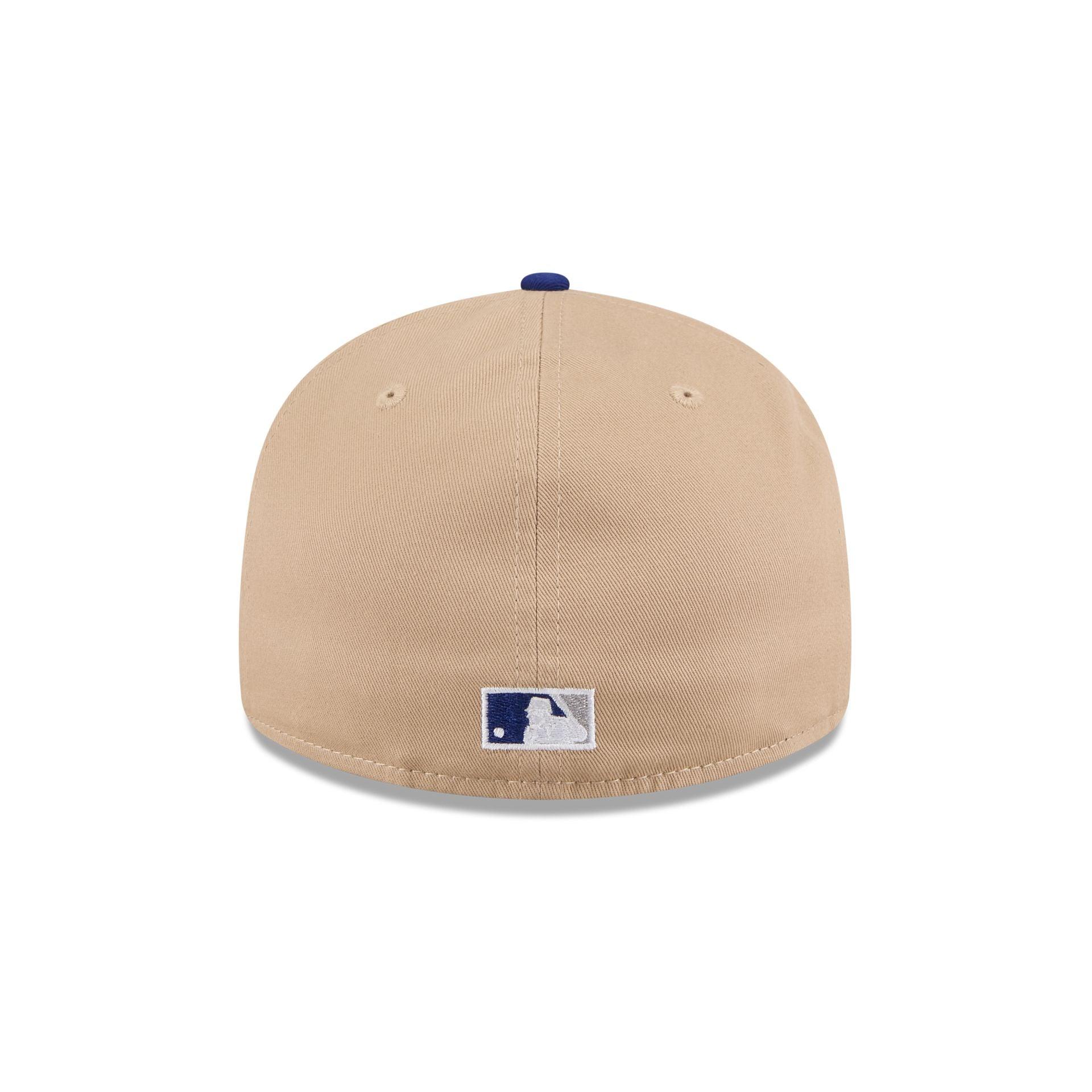 Brooklyn Dodgers Camel Retro Crown 59FIFTY Fitted Hat Male Product Image