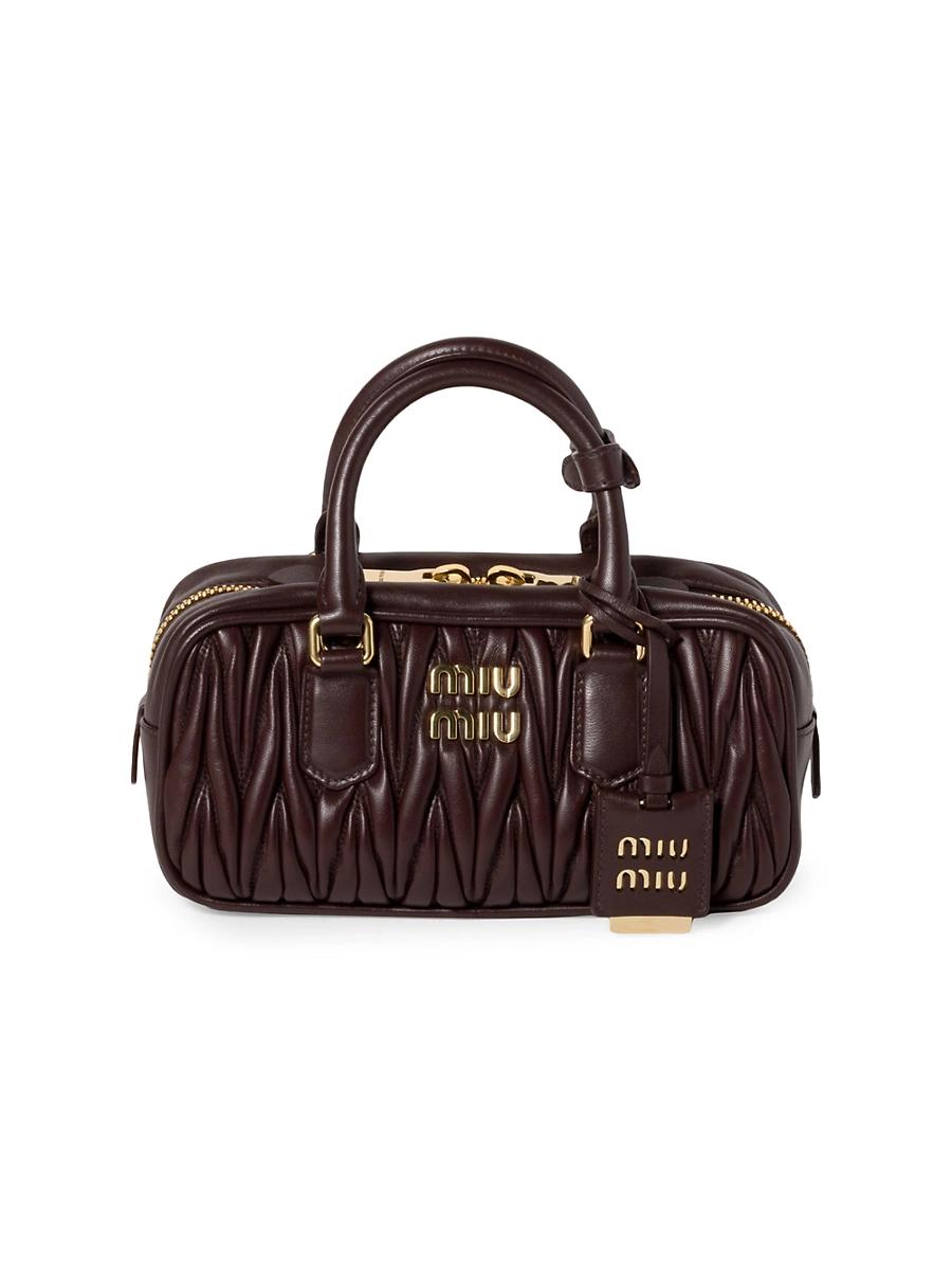 Womens Arcadie Matelass Nappa Leather Top Handle Bag Product Image